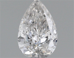 Picture of Natural Diamond 0.24 Carats, Pear with  Cut, G Color, SI2 Clarity and Certified by IGI