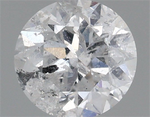 Picture of Natural Diamond 0.73 Carats, Round with Very Good Cut, E Color, I2 Clarity and Certified by IGI