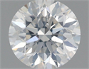 Natural Diamond 0.95 Carats, Round with Very Good Cut, H Color, SI2 Clarity and Certified by IGI