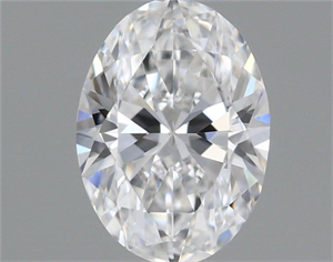 Picture of Natural Diamond 0.55 Carats, Oval with  Cut, E Color, VVS2 Clarity and Certified by GIA