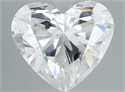 Natural Diamond 2.10 Carats, Heart with  Cut, H Color, SI2 Clarity and Certified by IGI