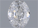 Natural Diamond 0.32 Carats, Oval with  Cut, E Color, SI2 Clarity and Certified by IGI