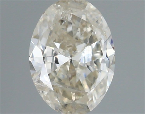Picture of Natural Diamond 0.23 Carats, Oval with  Cut, J Color, I1 Clarity and Certified by IGI