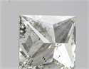 Diamante Natural 1.70 quilates, Princesa , Color J, claridad SI2 y certificado HRD