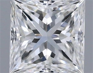 Foto Diamante Natural 0.51 quilates, Princesa , Color G, claridad VVS2 y certificado GIA de