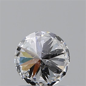 Picture of Natural Diamond 0.70 Carats, Round with Very Good Cut, D Color, SI2 Clarity and Certified by HRD