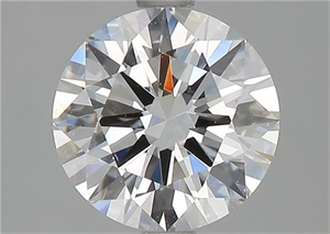 Picture of Natural Diamond 1.80 Carats, Round with Excellent Cut, E Color, VS2 Clarity and Certified by GIA