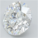 Lab Grown Diamond 3.48 Carats, Round with Excellent Cut, G Color, VVS2 Clarity and Certified by GIA