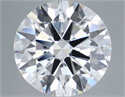 Lab Grown Diamond 7.07 Carats, Round with Ideal Cut, E Color, VVS2 Clarity and Certified by IGI