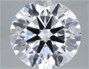 Lab Grown Diamond 7.08 Carats, Round with Ideal Cut, D Color, VVS2 Clarity and Certified by IGI