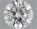 Del inventario de diamantes de laboratorio, 3.08 quilates, Redondo , Color G, claridad IF y certificado IGI