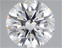Del inventario de diamantes de laboratorio, 3.10 quilates, Redondo , Color G, claridad VS2 y certificado IGI