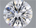 Lab Grown Diamond 1.54 Carats, Round with Ideal Cut, E Color, VS2 Clarity and Certified by IGI