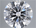 Lab Grown Diamond 7.08 Carats, Round with Ideal Cut, E Color, VVS2 Clarity and Certified by IGI