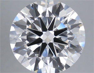 Picture of Lab Grown Diamond 7.08 Carats, Round with Ideal Cut, E Color, VVS2 Clarity and Certified by IGI