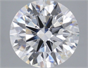 Lab Grown Diamond 7.09 Carats, Round with Ideal Cut, E Color, VVS2 Clarity and Certified by IGI
