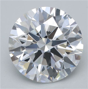 Picture of Lab Grown Diamond 4.66 Carats, Round with Ideal Cut, E Color, VS1 Clarity and Certified by IGI