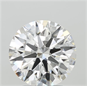Lab Grown Diamond 3.10 Carats, Round with Ideal Cut, F Color, VVS2 Clarity and Certified by IGI