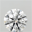 Lab Grown Diamond 3.10 Carats, Round with Ideal Cut, F Color, VVS2 Clarity and Certified by IGI