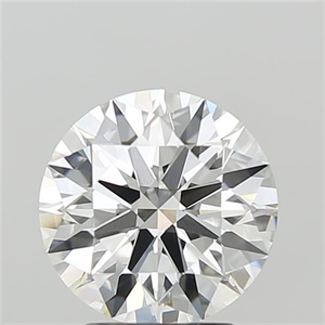 Picture of Lab Grown Diamond 3.10 Carats, Round with Ideal Cut, F Color, VVS2 Clarity and Certified by IGI