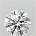 Lab Grown Diamond 3.10 Carats, Round with Ideal Cut, F Color, VVS2 Clarity and Certified by IGI
