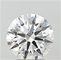 Lab Grown Diamond 3.10 Carats, Round with Ideal Cut, F Color, VVS2 Clarity and Certified by IGI
