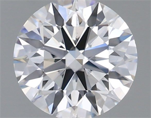 Picture of Lab Grown Diamond 1.06 Carats, Round with Ideal Cut, D Color, VS2 Clarity and Certified by IGI