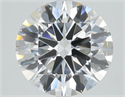 Lab Grown Diamond 4.00 Carats, Round with Ideal Cut, E Color, VVS1 Clarity and Certified by IGI