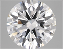 Lab Grown Diamond 3.60 Carats, Round with Ideal Cut, D Color, VVS1 Clarity and Certified by IGI