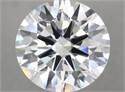 Lab Grown Diamond 5.04 Carats, Round with Ideal Cut, F Color, VVS1 Clarity and Certified by IGI