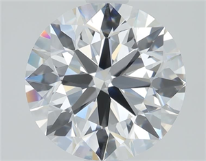 Picture of Lab Grown Diamond 3.03 Carats, Round with Ideal Cut, E Color, VVS1 Clarity and Certified by IGI