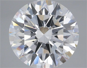 Picture of Lab Grown Diamond 5.53 Carats, Round with Ideal Cut, D Color, VS1 Clarity and Certified by IGI
