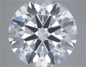 Picture of Lab Grown Diamond 5.03 Carats, Round with Ideal Cut, E Color, VVS1 Clarity and Certified by IGI