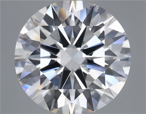 Picture of Lab Grown Diamond 5.00 Carats, Round with Excellent Cut, E Color, VVS1 Clarity and Certified by IGI