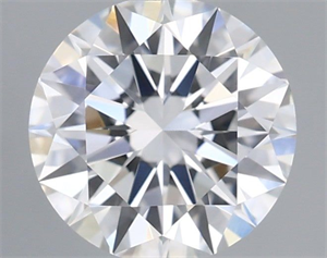 Picture of Lab Grown Diamond 1.02 Carats, Round with Excellent Cut, E Color, VVS2 Clarity and Certified by IGI