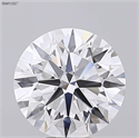 Lab Grown Diamond 7.04 Carats, Round with Ideal Cut, F Color, VS1 Clarity and Certified by IGI