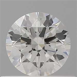 Picture of Natural Diamond 0.50 Carats, Round with Excellent Cut, H Color, VVS2 Clarity and Certified by GIA