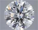 Del inventario de diamantes de laboratorio, 4.56 quilates, Redondo , Color F, claridad VVS2 y certificado IGI