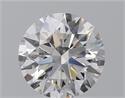 Lab Grown Diamond 1.21 Carats, Round with Ideal Cut, F Color, VS1 Clarity and Certified by IGI