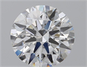 Lab Grown Diamond 1.10 Carats, Round with Ideal Cut, E Color, VS2 Clarity and Certified by IGI