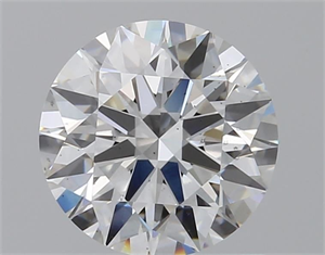 Picture of Lab Grown Diamond 1.10 Carats, Round with Ideal Cut, E Color, VS2 Clarity and Certified by IGI