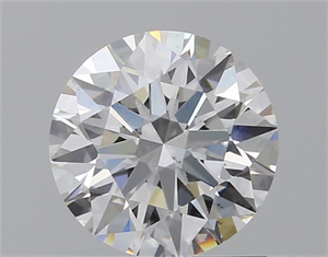 Picture of Lab Grown Diamond 1.08 Carats, Round with Ideal Cut, E Color, VS2 Clarity and Certified by IGI