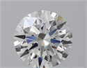 Lab Grown Diamond 1.10 Carats, Round with Ideal Cut, F Color, VVS2 Clarity and Certified by IGI