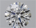 Lab Grown Diamond 1.17 Carats, Round with Ideal Cut, D Color, VS1 Clarity and Certified by IGI
