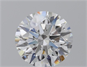 Lab Grown Diamond 1.10 Carats, Round with Ideal Cut, E Color, VVS2 Clarity and Certified by IGI