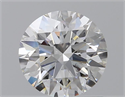 Lab Grown Diamond 1.01 Carats, Round with Ideal Cut, E Color, VS1 Clarity and Certified by IGI