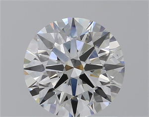 Picture of Lab Grown Diamond 1.26 Carats, Round with Ideal Cut, E Color, VS1 Clarity and Certified by IGI