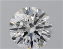 Lab Grown Diamond 1.27 Carats, Round with Ideal Cut, E Color, VS1 Clarity and Certified by IGI