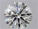 Del inventario de diamantes de laboratorio, 2.40 quilates, Redondo , Color H, claridad VS1 y certificado IGI