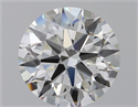 Lab Grown Diamond 2.00 Carats, Round with Ideal Cut, F Color, VS2 Clarity and Certified by IGI